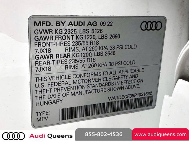 Used 2023 Audi Q3 2.0T Premium w/ Convenience Package AWD/4WD image 36