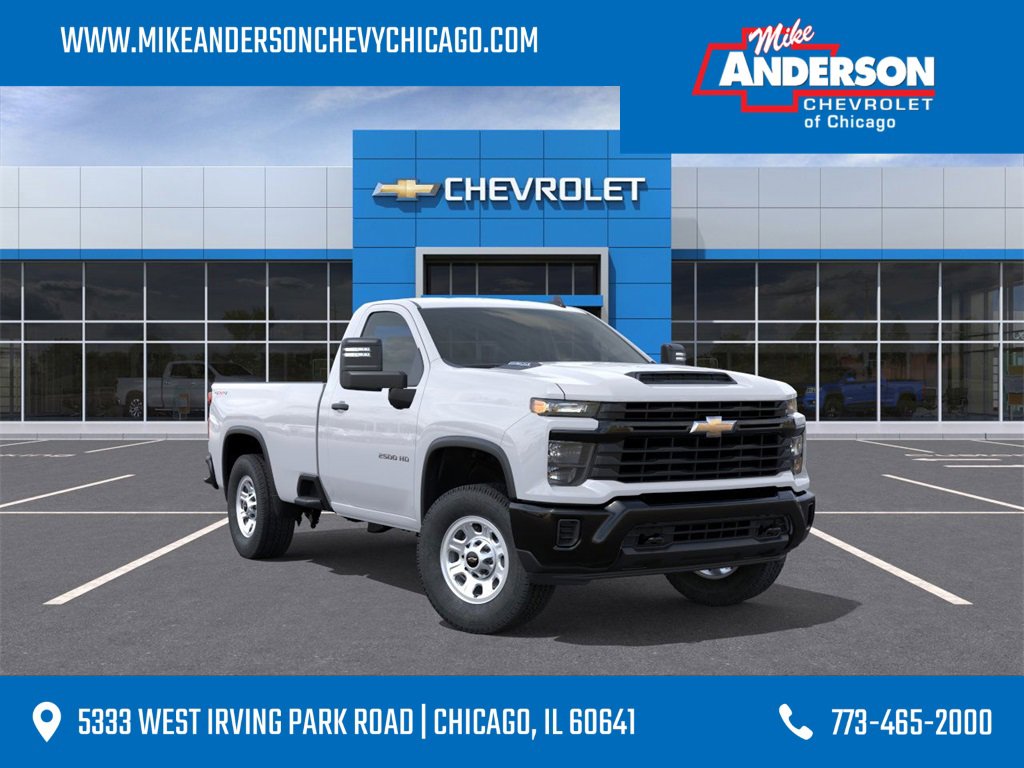 New 2026 Chevrolet Silverado 2500 W/T w/ Snow Plow Prep/Camper Package image 1