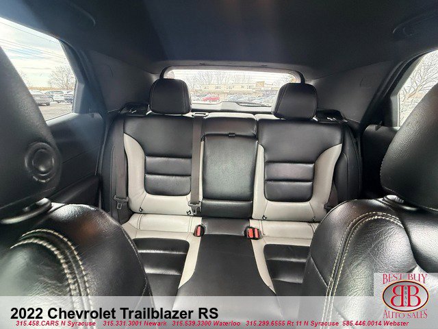 Used 2022 Chevrolet TrailBlazer RS FWD image 22