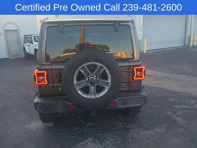Certified 2020 Jeep Wrangler Unlimited Sahara AWD/4WD image 4