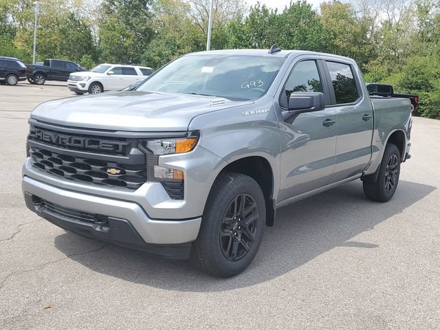 New 2026 Chevrolet Silverado 1500 Custom w/ Turbomax Blackout Package AWD/4WD image 2