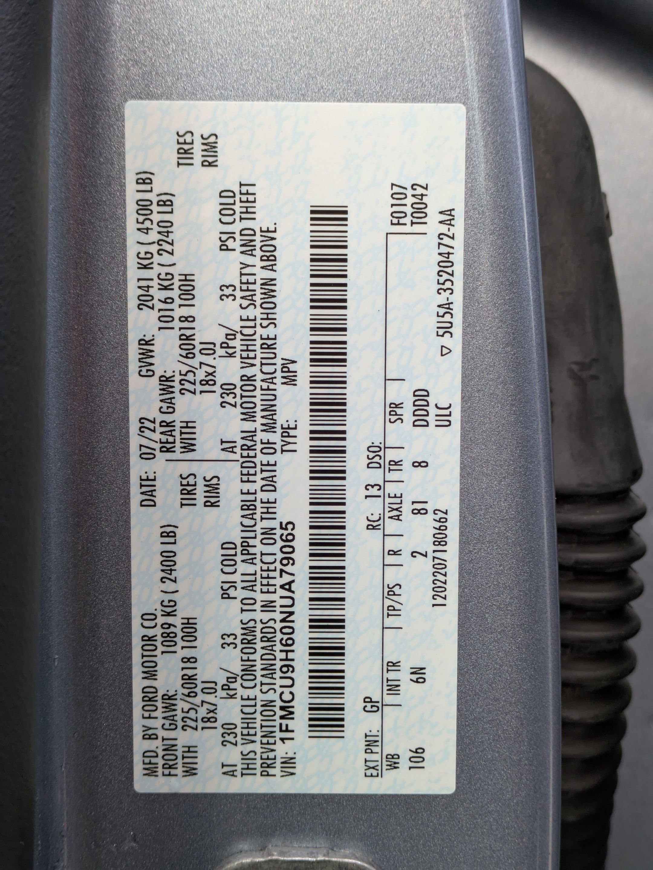 Used 2022 Ford Escape SEL w/ Technology Package image 26