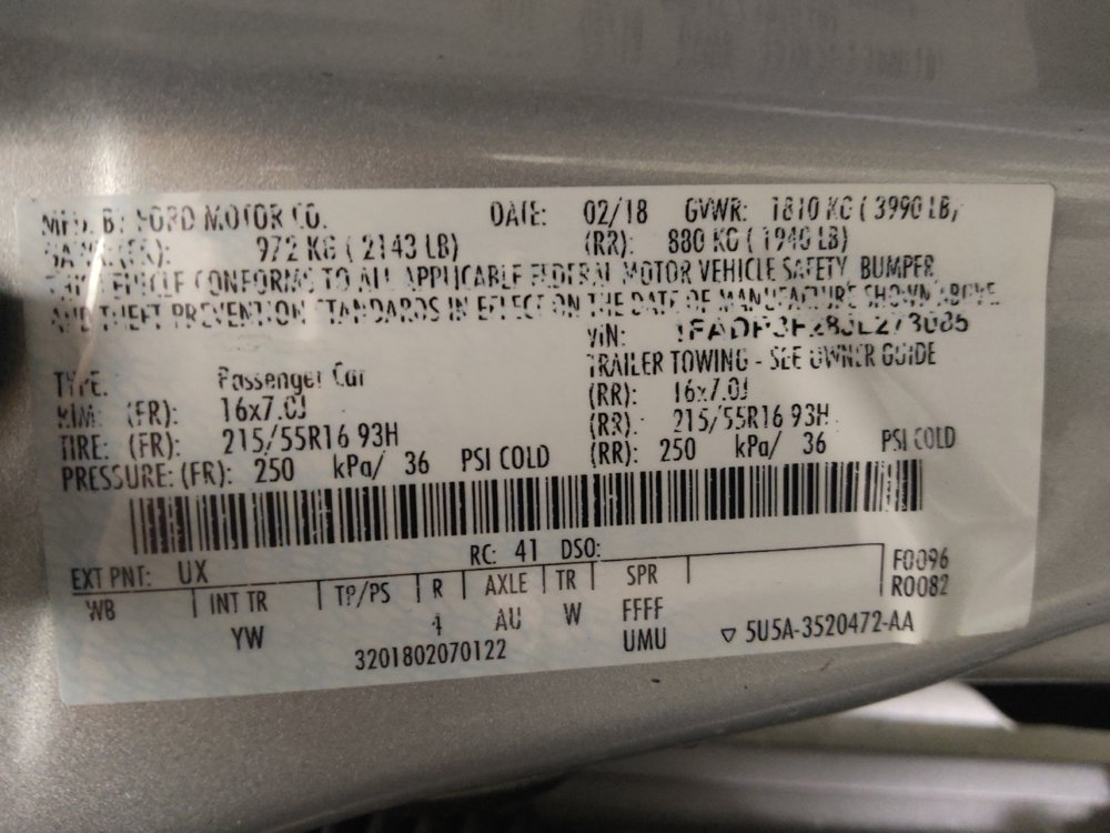 Used 2018 Ford Focus SE FWD image 33