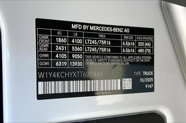 New 2026 Mercedes-Benz Sprinter 2500 image 36