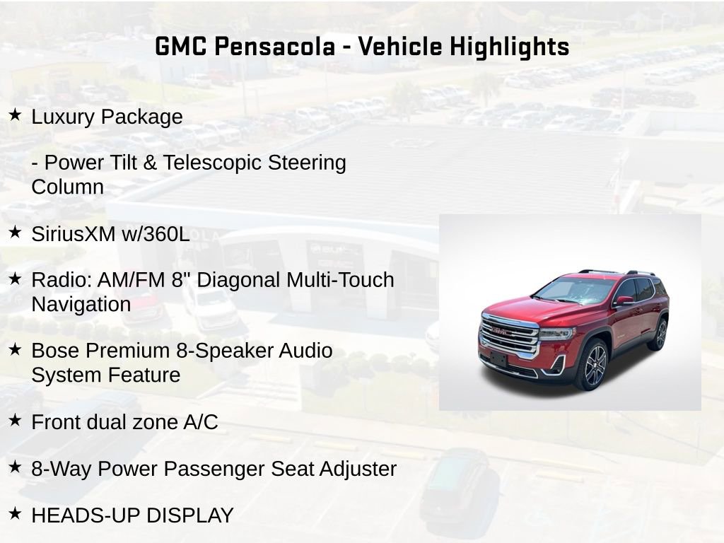 Certified 2022 GMC Acadia SLT w/ Technology Package FWD image 18
