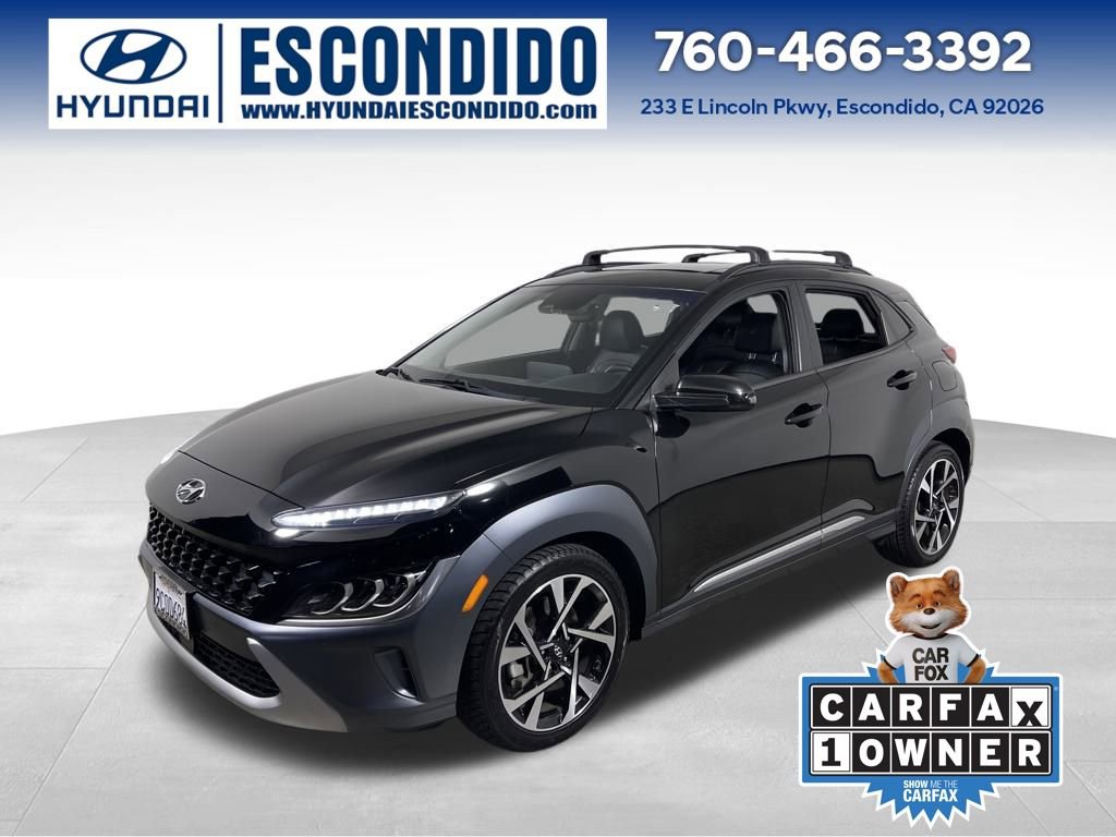 Certified 2022 Hyundai Kona Limited