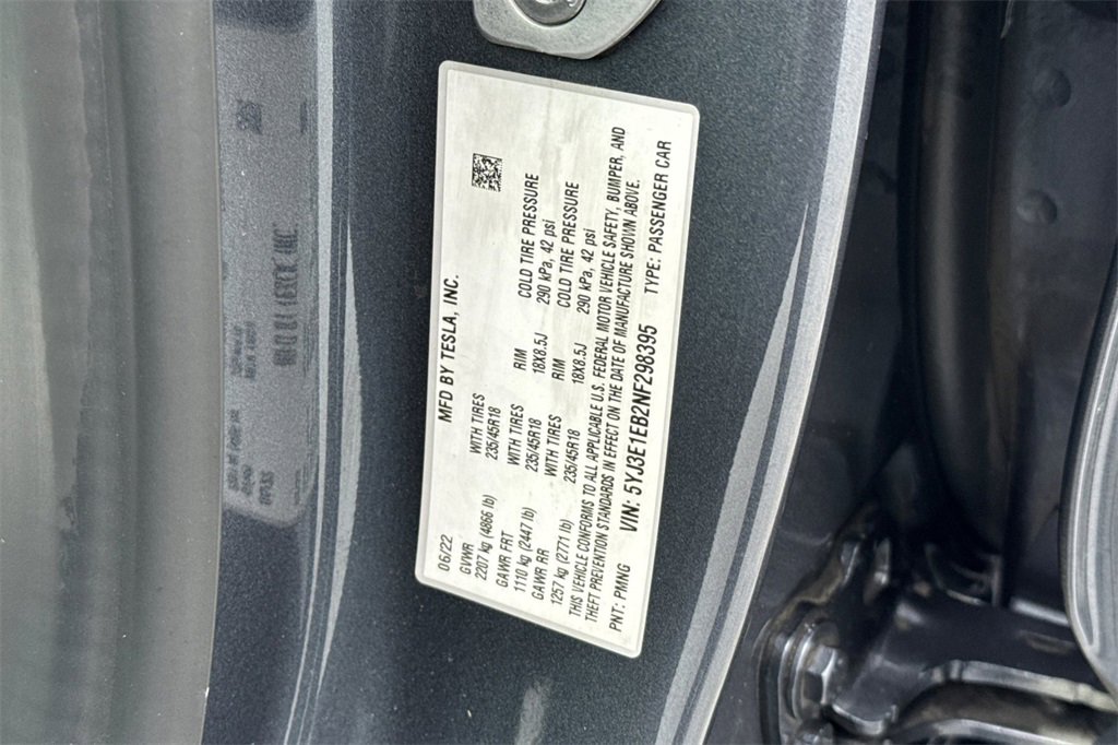 Used 2022 Tesla Model 3 Long Range image 28