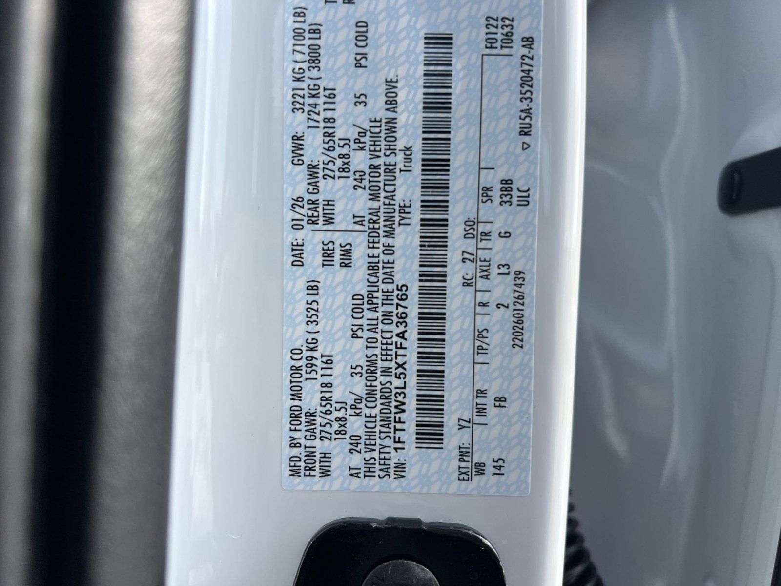 New 2026 Ford F150 XLT w/ Equipment Group 302A MID image 29