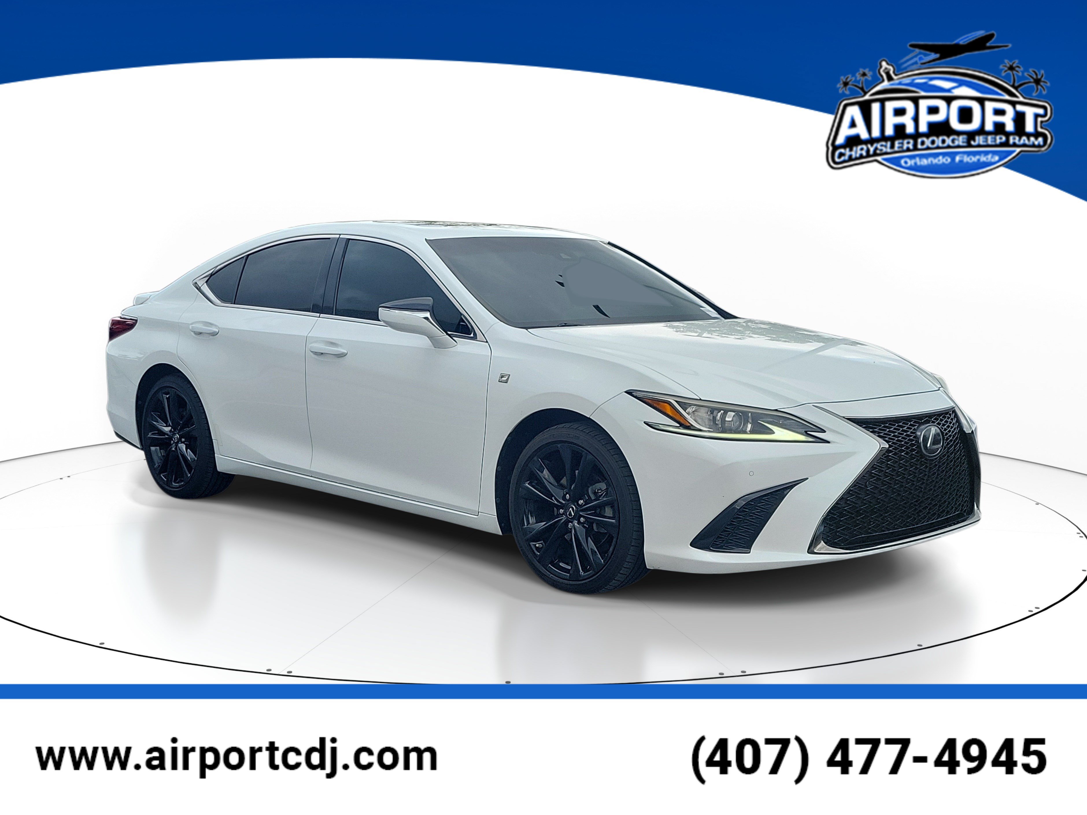 Used 2019 Lexus ES 350 F Sport w/ Accessory Package 2