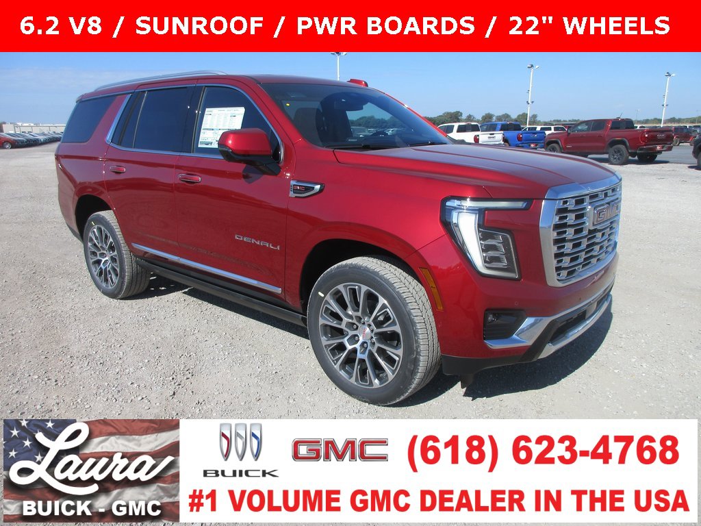 New 2026 GMC Yukon Denali w/ Sun & Power Step Package