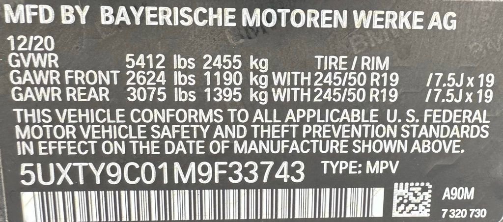 Used 2021 BMW X3 M40i w/ Premium Package image 41