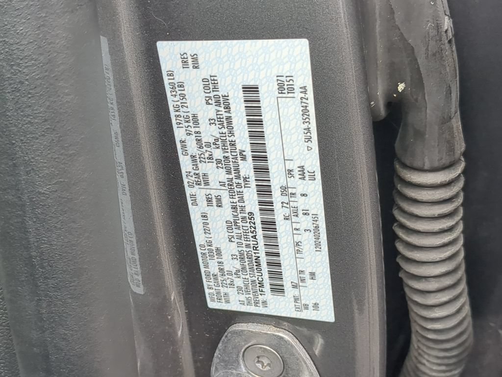 Used 2024 Ford Escape ST-Line FWD image 34