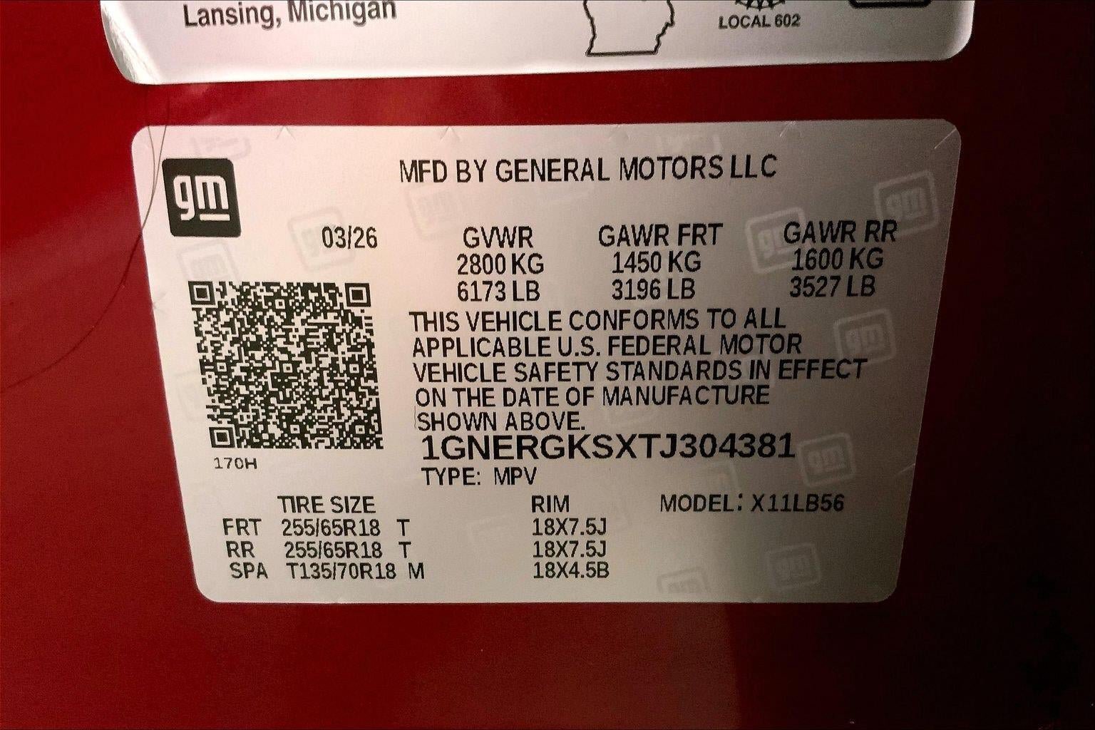 Used 2026 Chevrolet Traverse LT w/ Driver Confidence Package FWD image 31