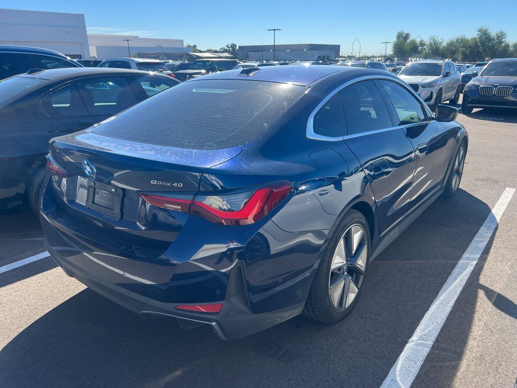 Certified 2023 BMW i4 eDrive40 w/ Premium Package RWD image 3