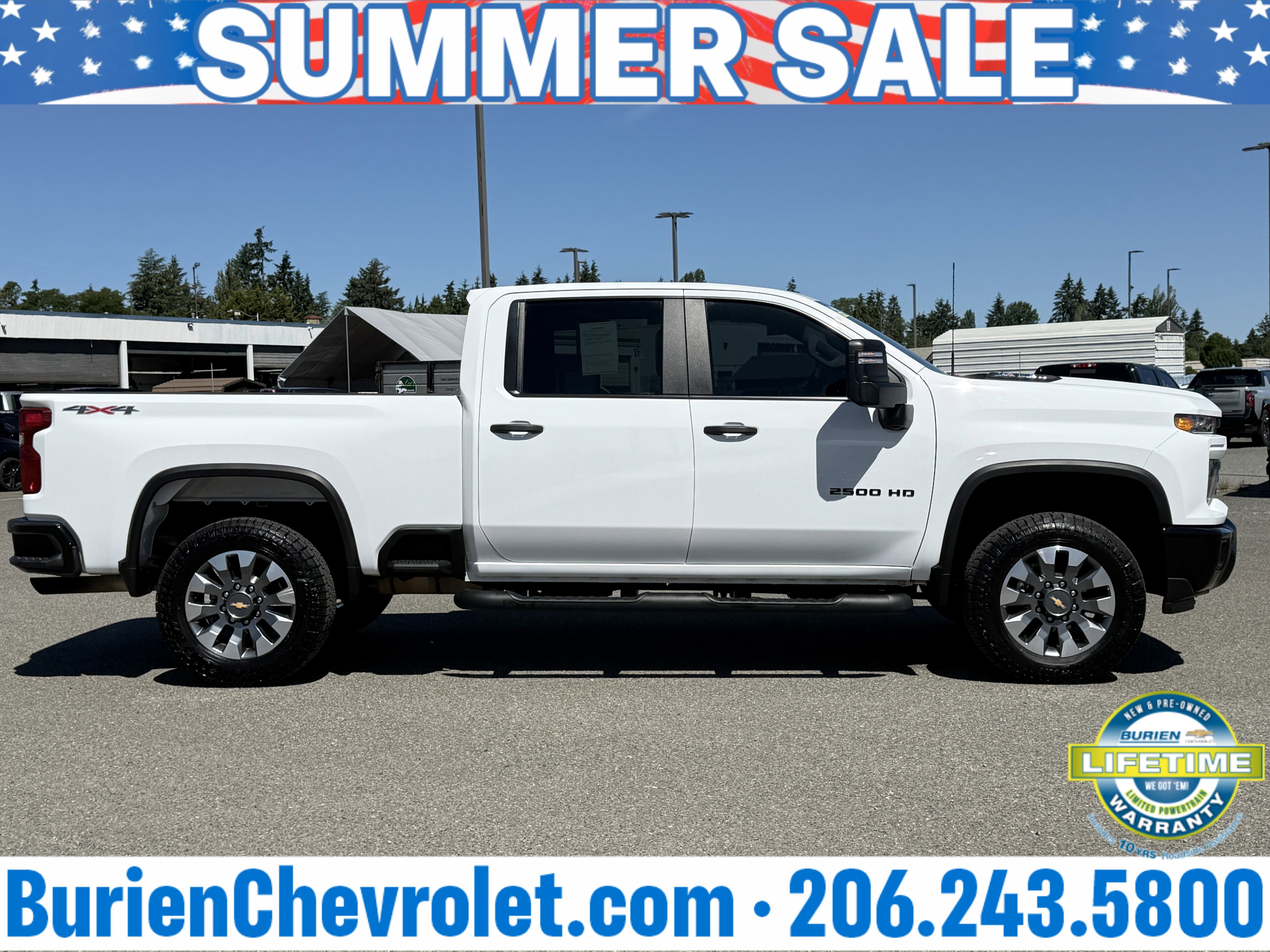 Used 2024 Chevrolet Silverado 2500 Custom w/ Custom Convenience Package AWD/4WD image 6