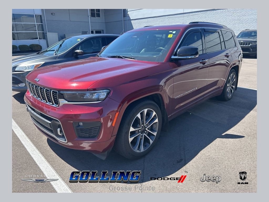 Used 2021 Jeep Grand Cherokee L Overland w/ Luxury Tech Group IV AWD/4WD image 1