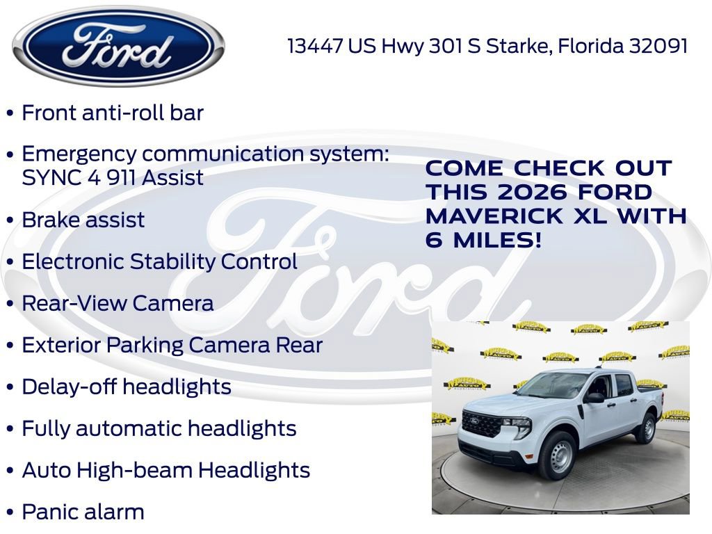 New 2026 Ford Maverick XL FWD image 30