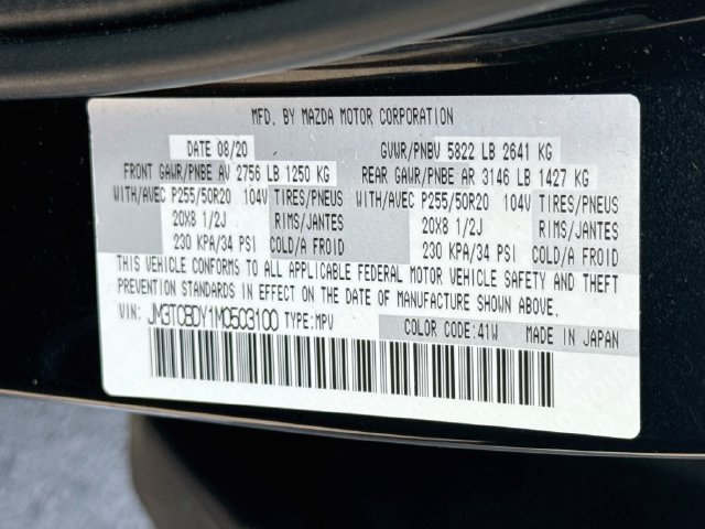 Used 2021 MAZDA CX-9 Grand Touring AWD/4WD image 42