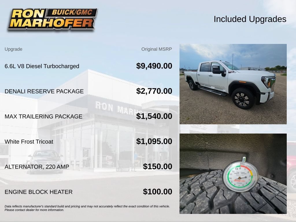 Used 2024 GMC Sierra 2500 Denali w/ Denali Reserve Package AWD/4WD image 6