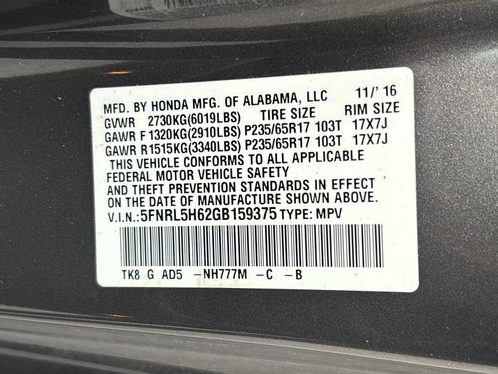 Used 2016 Honda Odyssey EX-L image 40