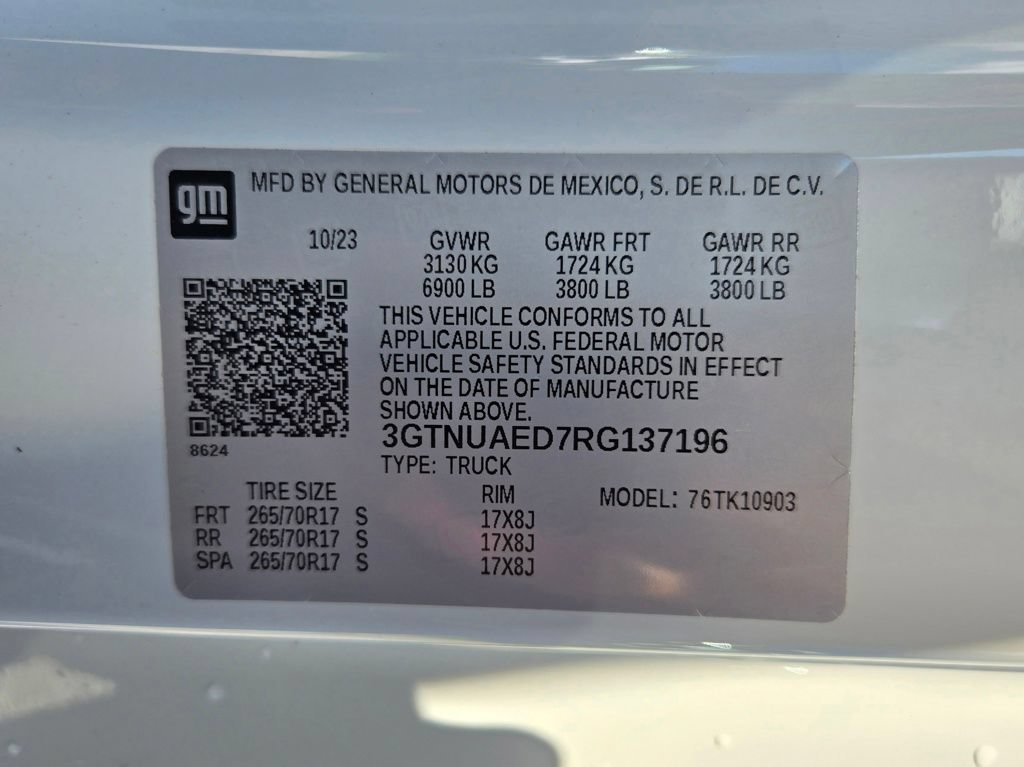 Used 2024 GMC Sierra 1500 Pro w/ Pro Value Package AWD/4WD image 25