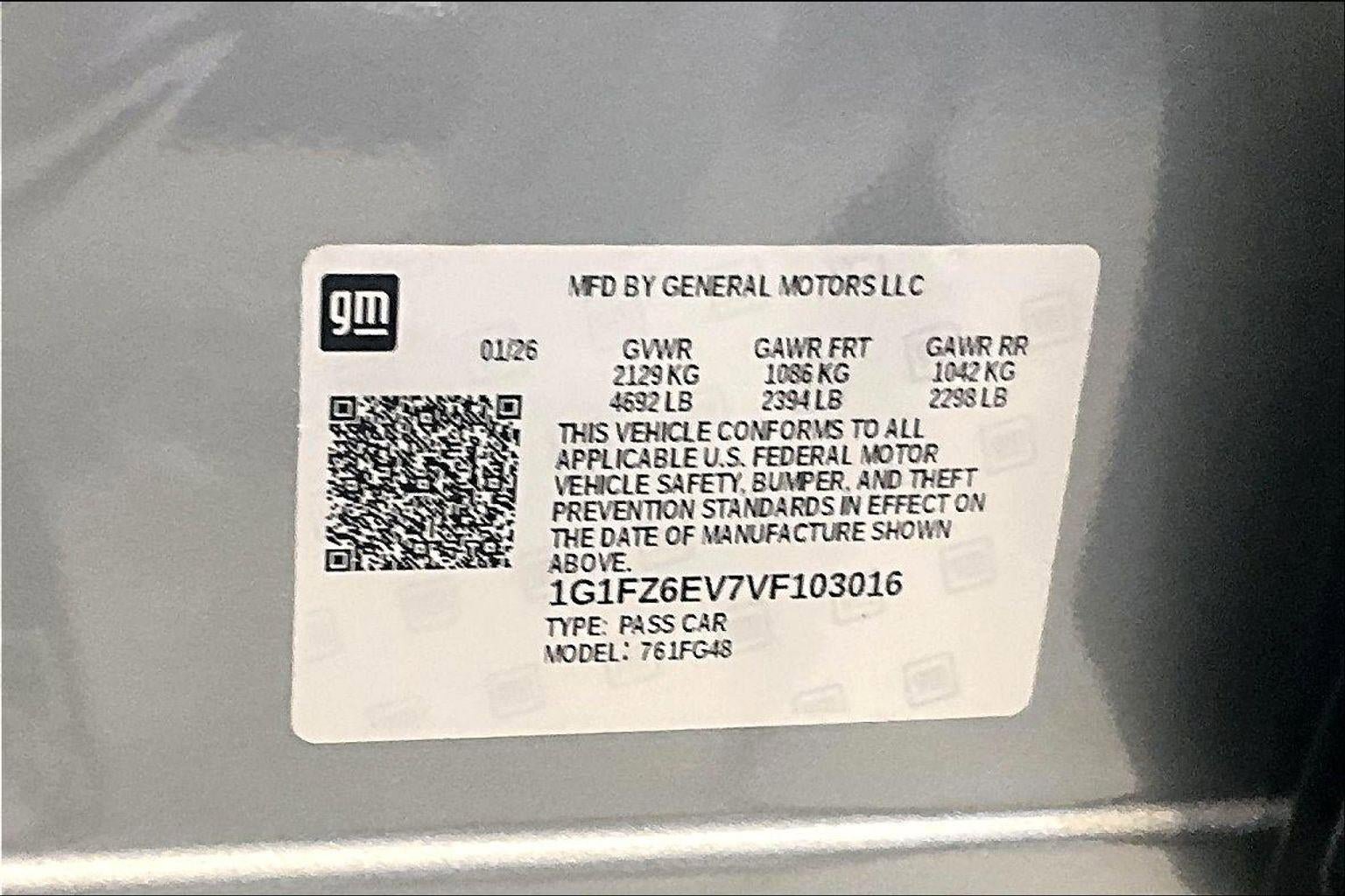 New 2027 Chevrolet Bolt RS FWD image 13