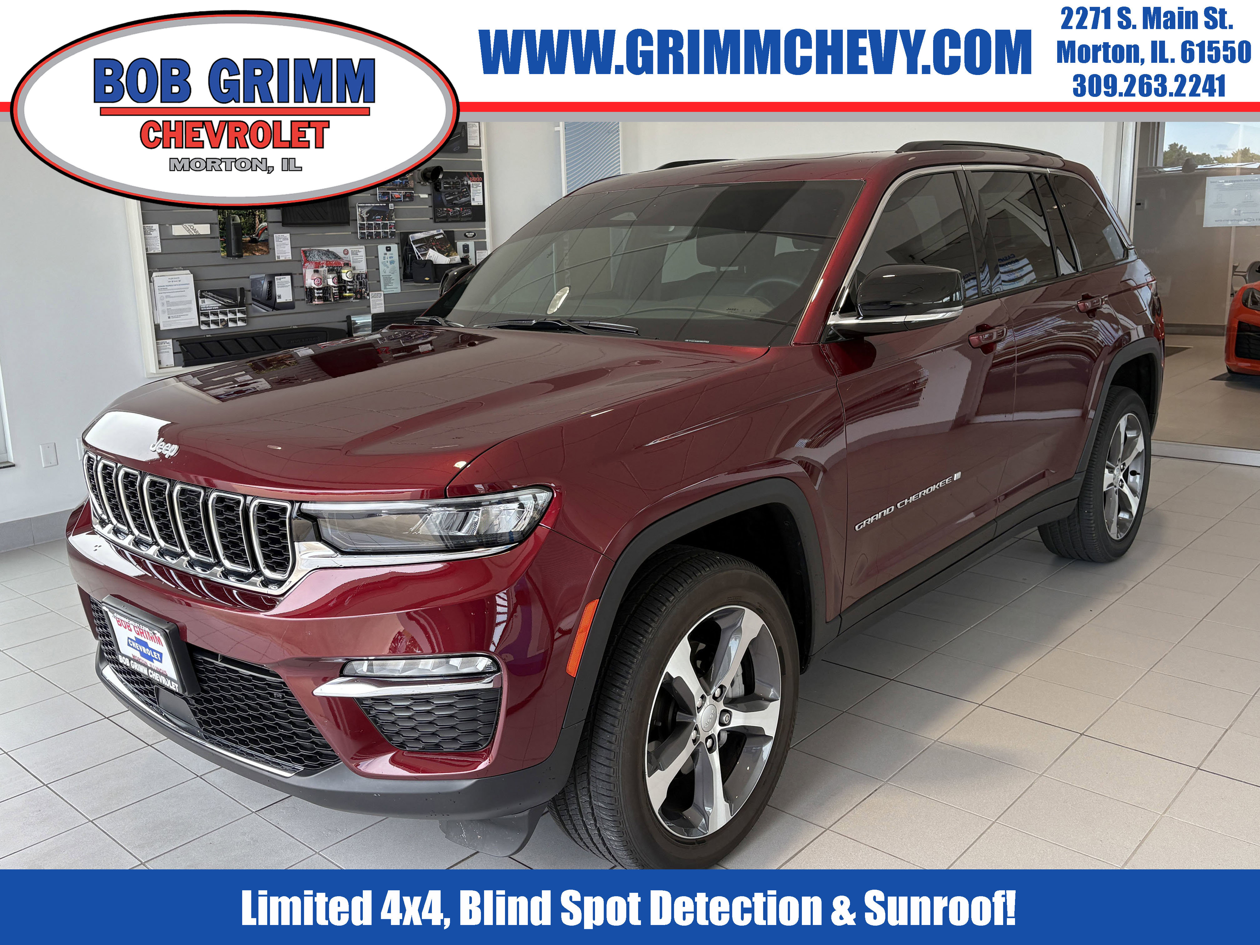 Used 2024 Jeep Grand Cherokee Limited w/ Trailer Tow Package image 1