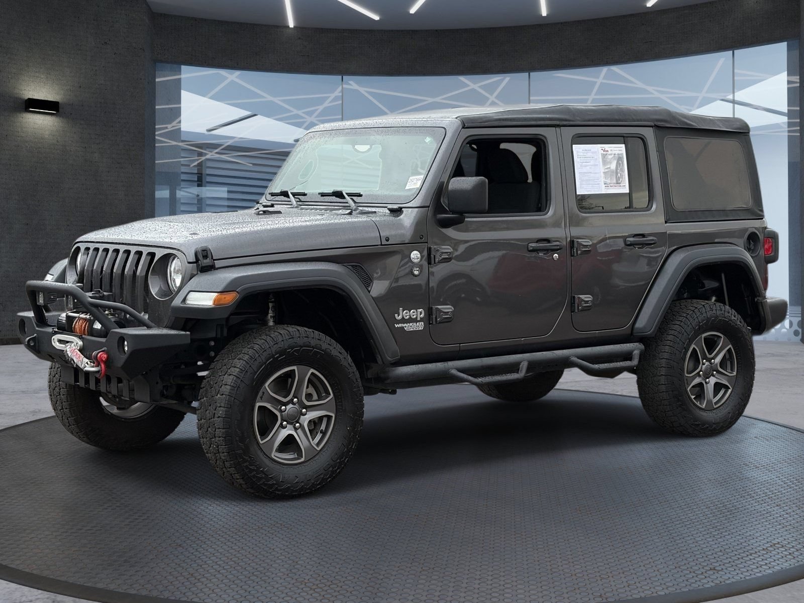Used 2018 Jeep Wrangler Unlimited Sport S AWD/4WD image 2
