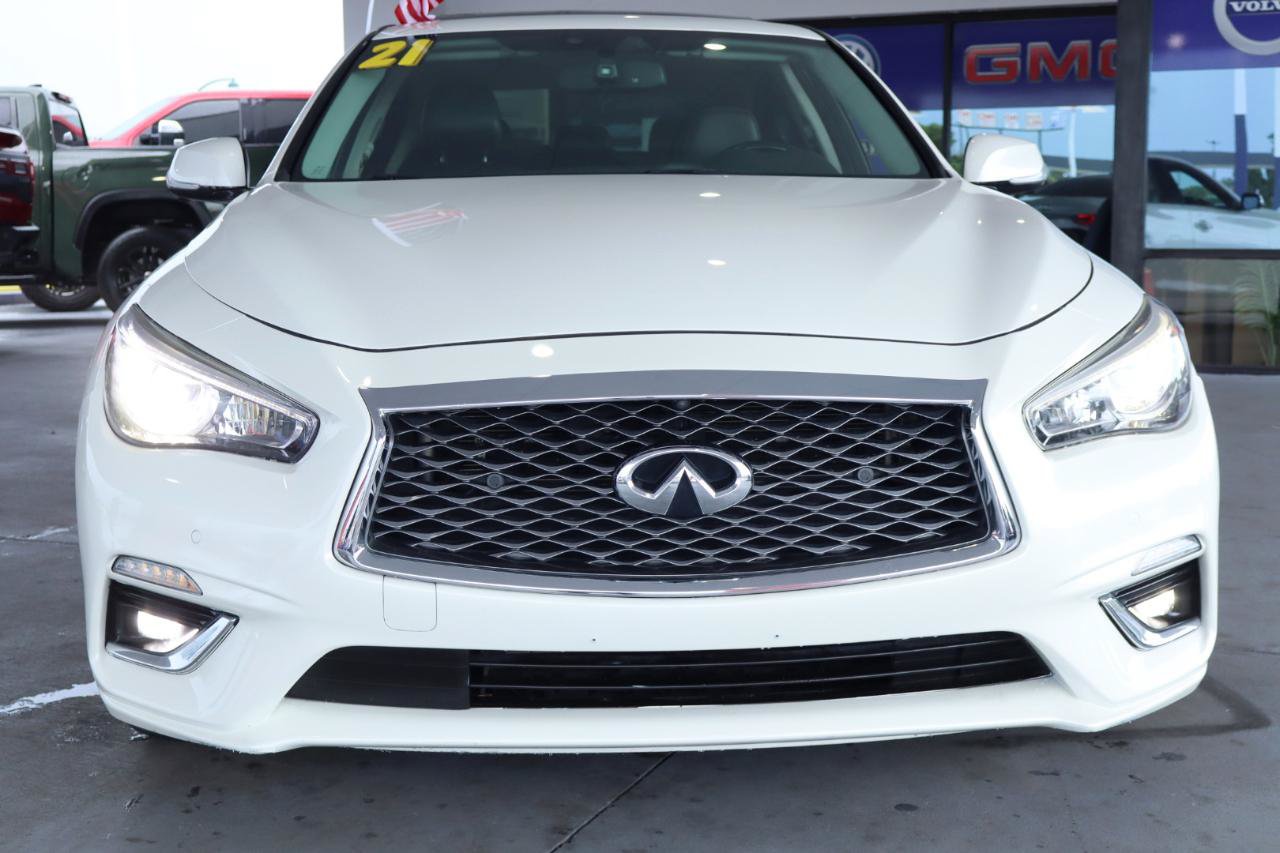 Used 2021 INFINITI Q50 Luxe w/ Seat & Sound Package RWD image 11