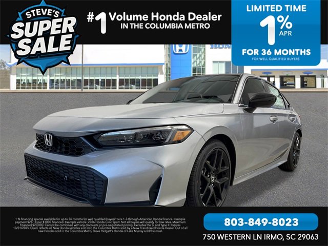 New 2026 Honda Civic Sport