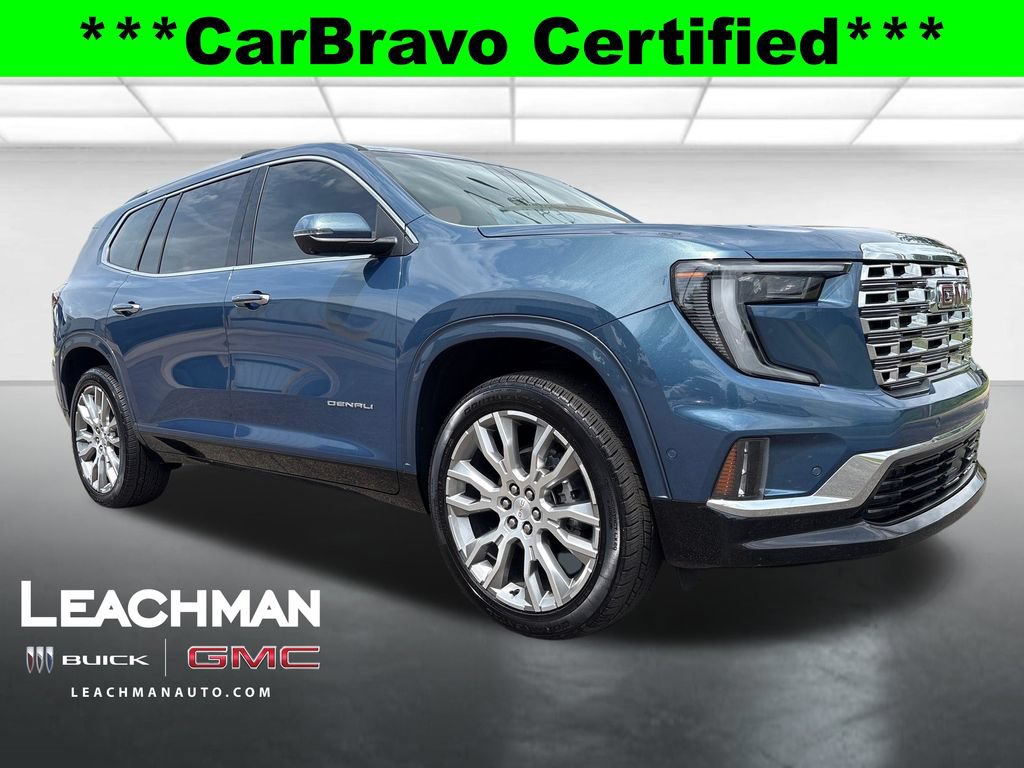 Certified 2025 GMC Acadia Denali w/ Super Cruise Package