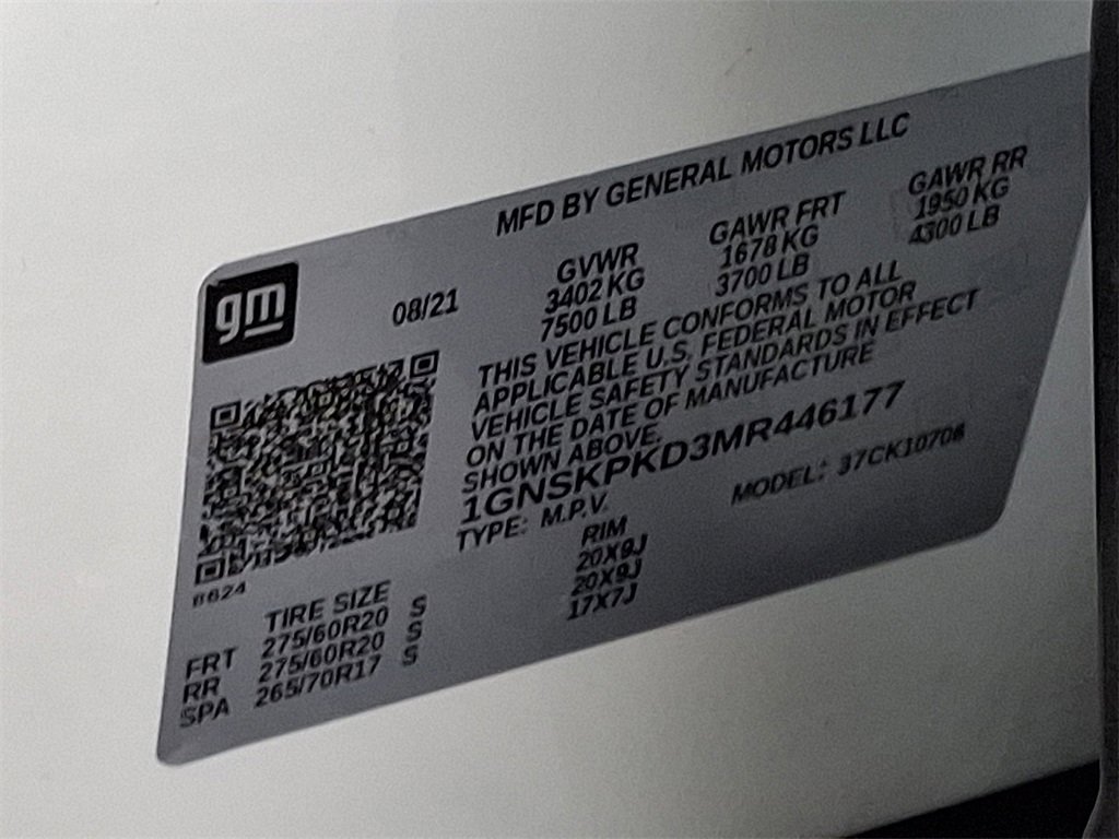 Used 2021 Chevrolet Tahoe Z71 image 28