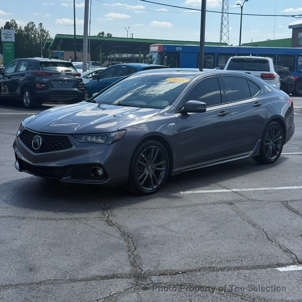 Used 2018 Acura TLX w/ Technology & A-SPEC Package FWD image 6