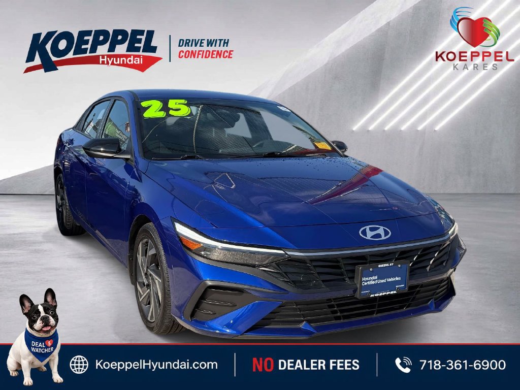 Certified 2025 Hyundai Elantra Sport