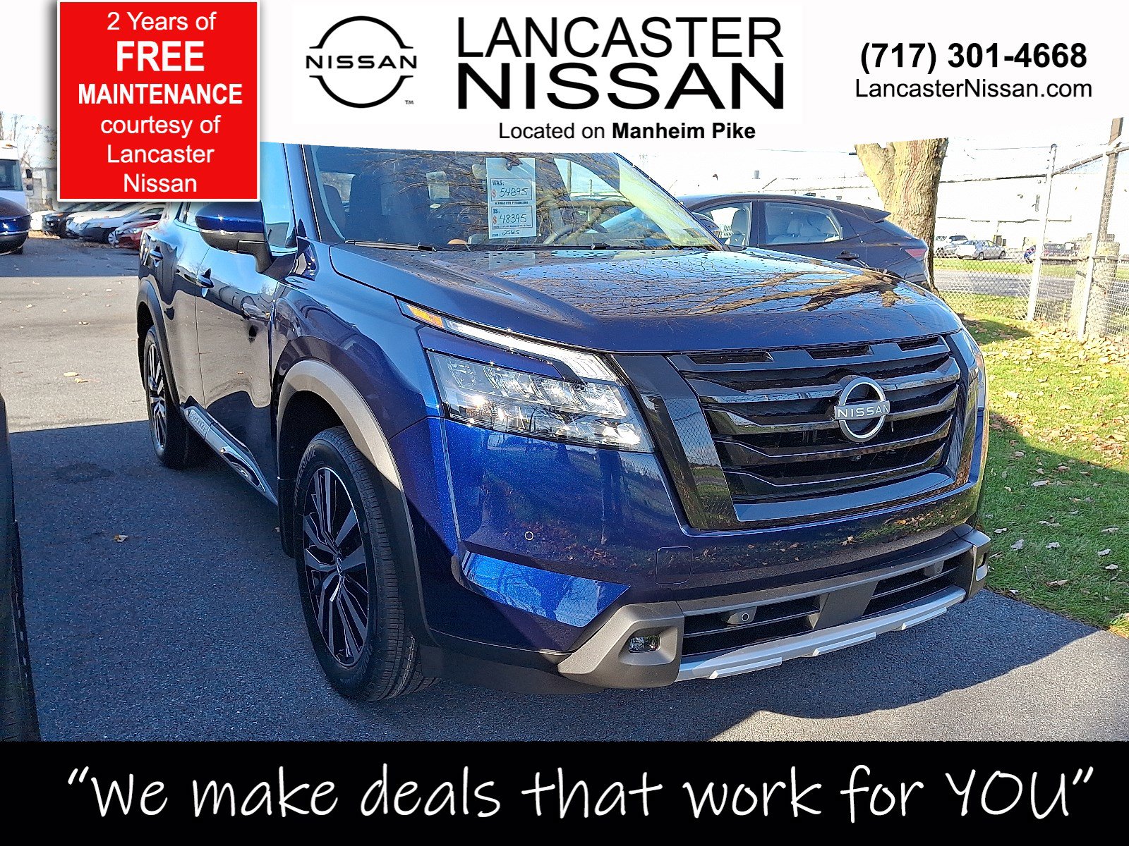 New 2025 Nissan Pathfinder Platinum image 1