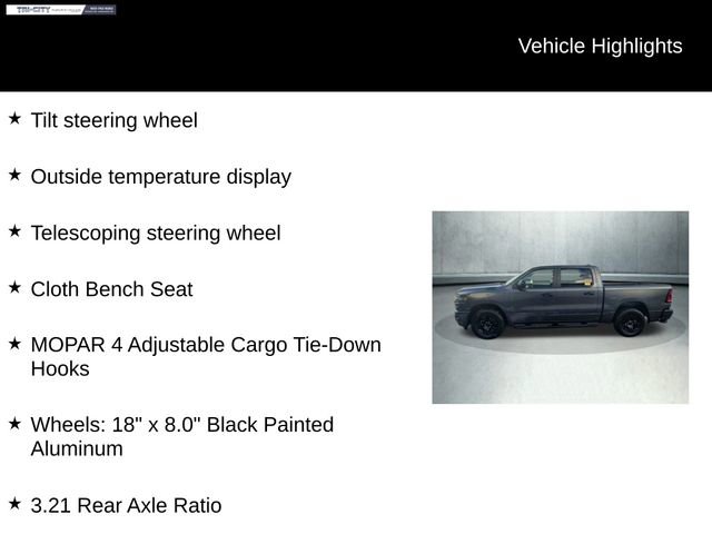 Used 2025 RAM 1500 Tradesman w/ Night Edition image 37