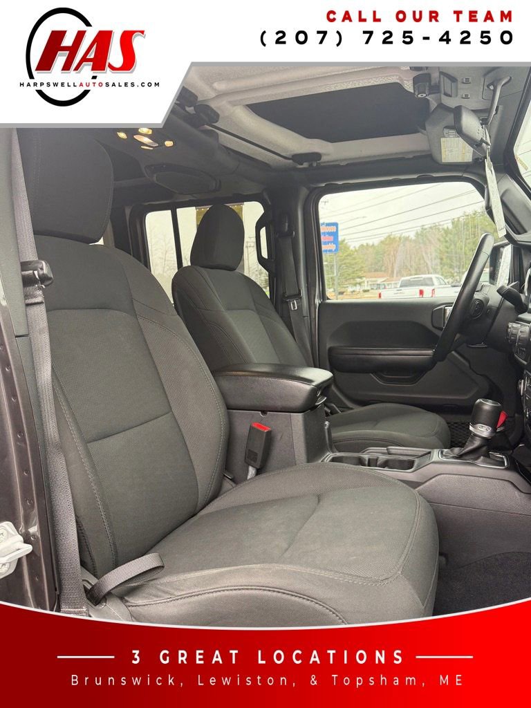 Used 2019 Jeep Wrangler Unlimited Sport S AWD/4WD image 14