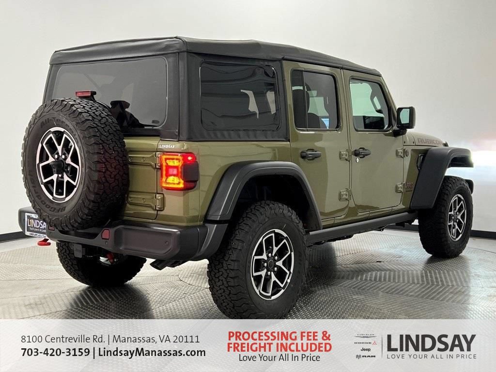 New 2026 Jeep Wrangler Unlimited Rubicon w/ Safety Group AWD/4WD image 4