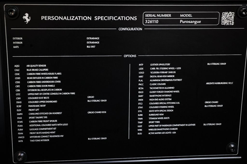 Certified 2026 Ferrari Purosangue AWD/4WD image 49