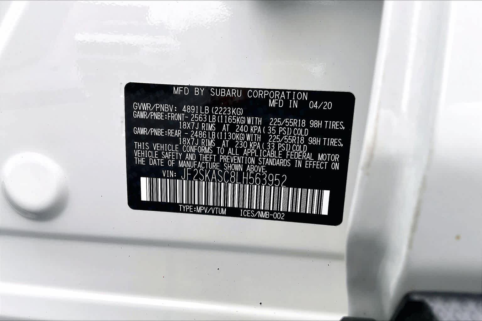 Used 2020 Subaru Forester Limited AWD/4WD image 35