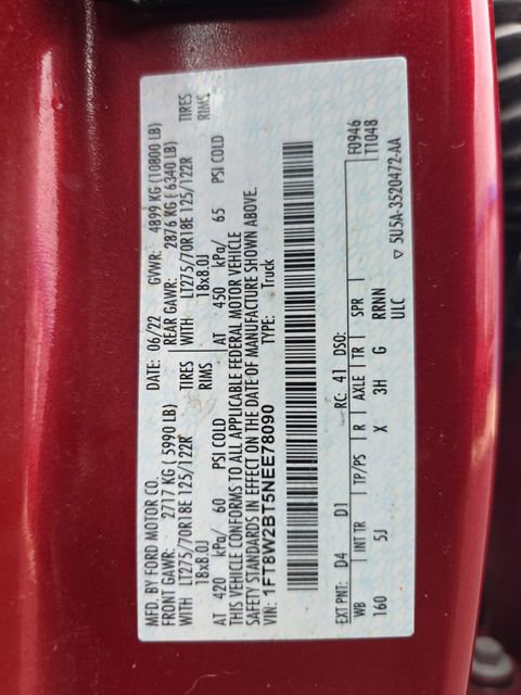 Used 2022 Ford F250 Lariat w/ Lariat Ultimate Package image 34