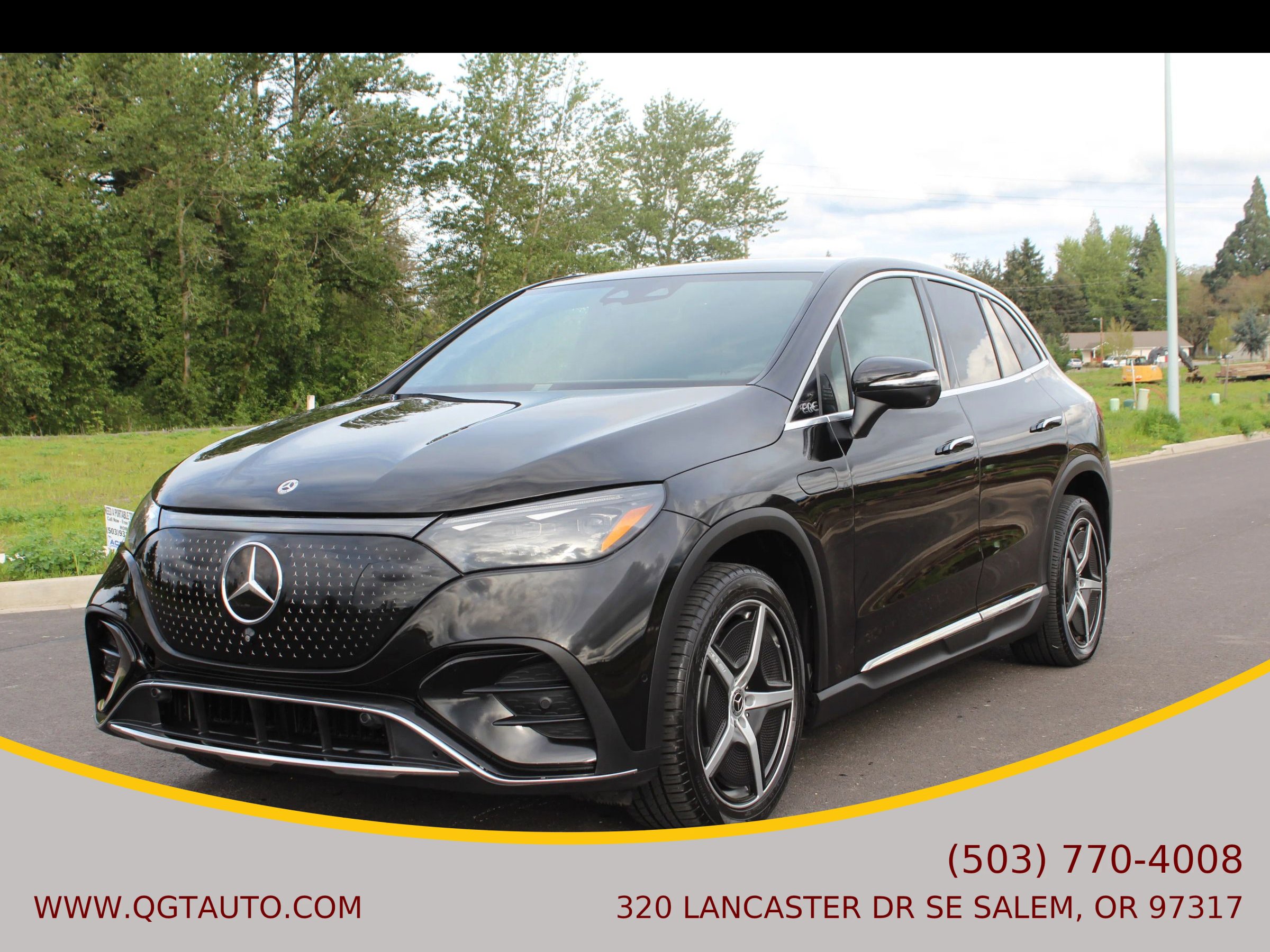 Used 2023 Mercedes-Benz EQE 350+ 4MATIC SUV image 2