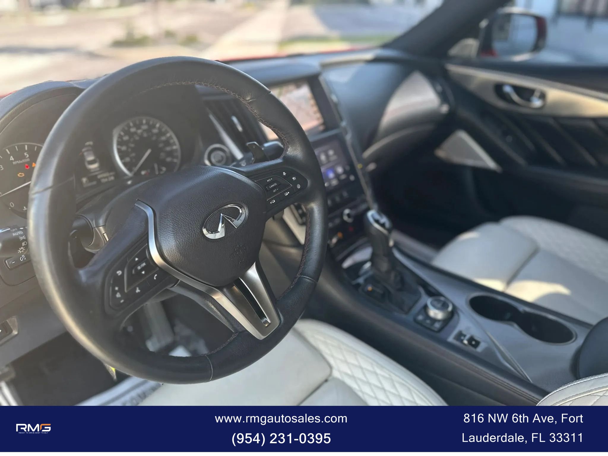 Used 2019 INFINITI Q50 Red Sport 400 w/ Proactive Package AWD/4WD image 14