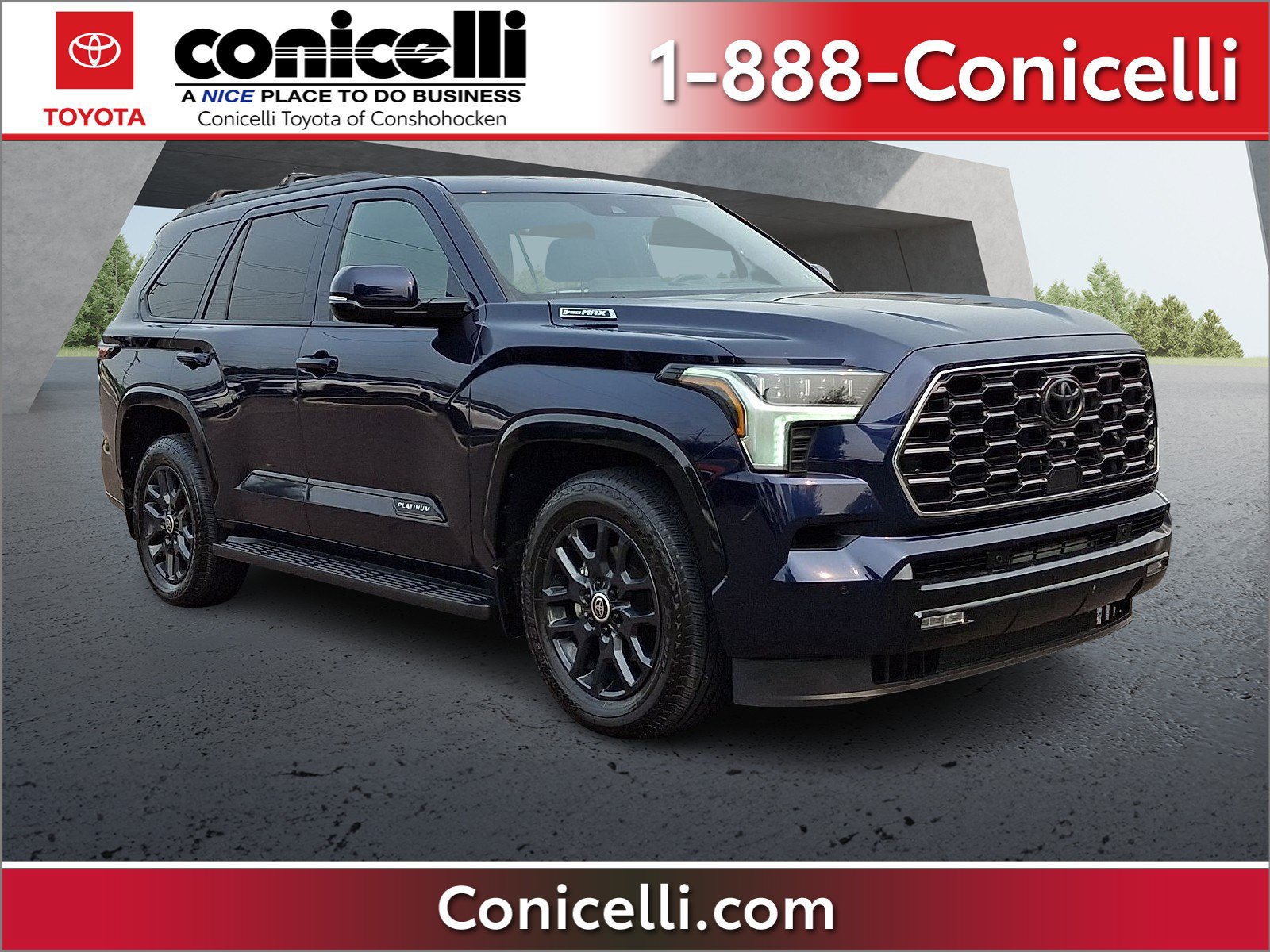 Used 2024 Toyota Sequoia Platinum AWD/4WD image 1