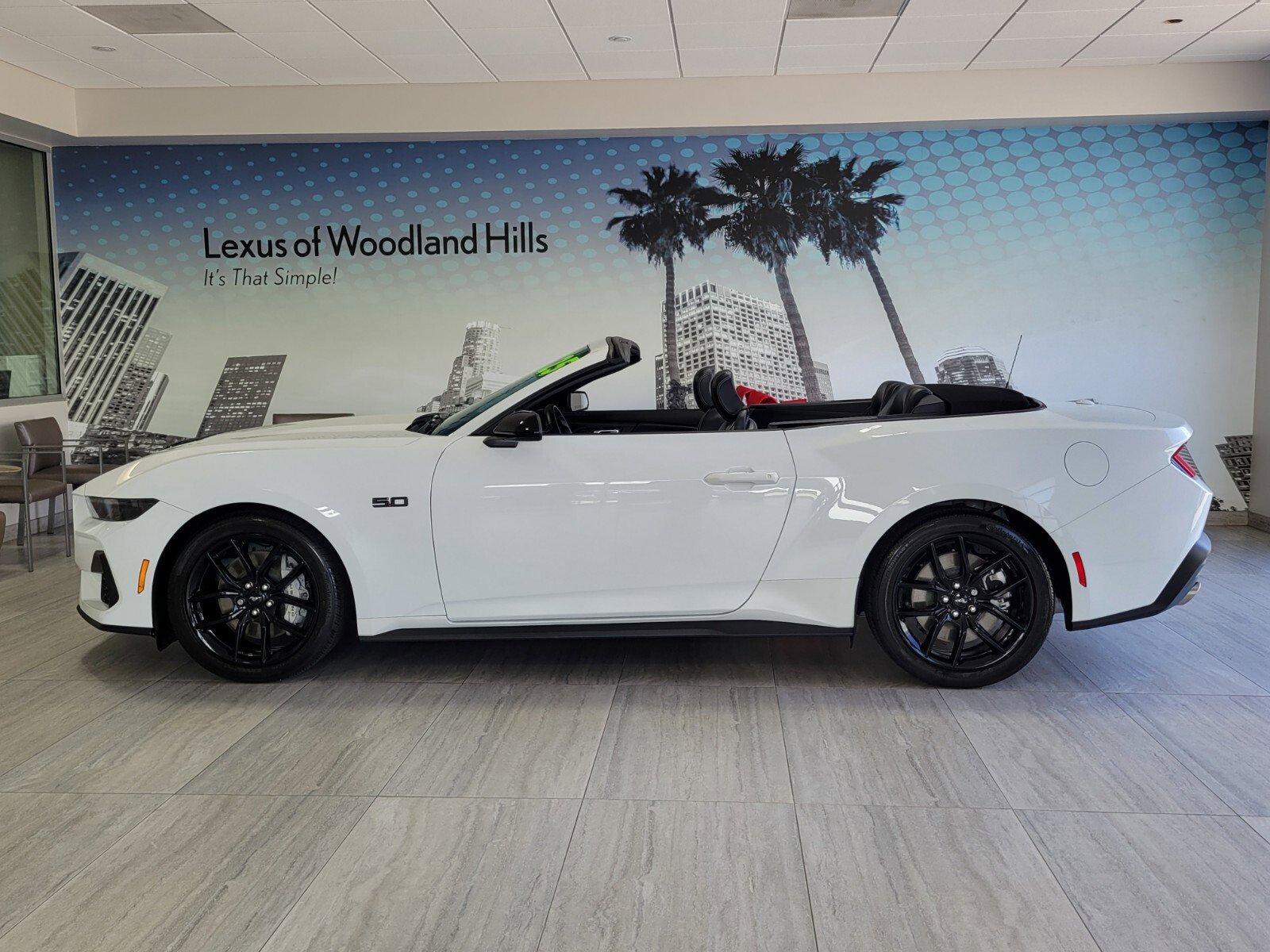 Used 2025 Ford Mustang GT Premium w/ Mustang Nite Pony Package RWD image 2