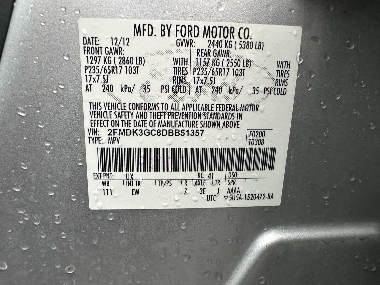 Used 2013 Ford Edge SE FWD image 20