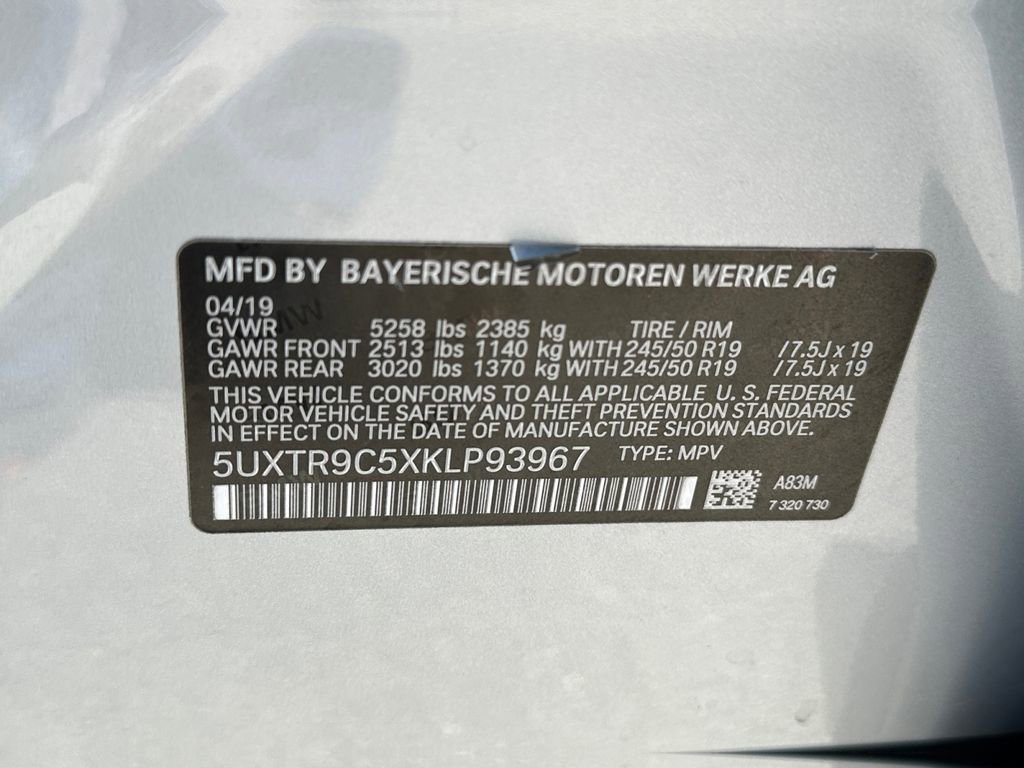 Used 2019 BMW X3 xDrive30i w/ Premium Package AWD/4WD image 27