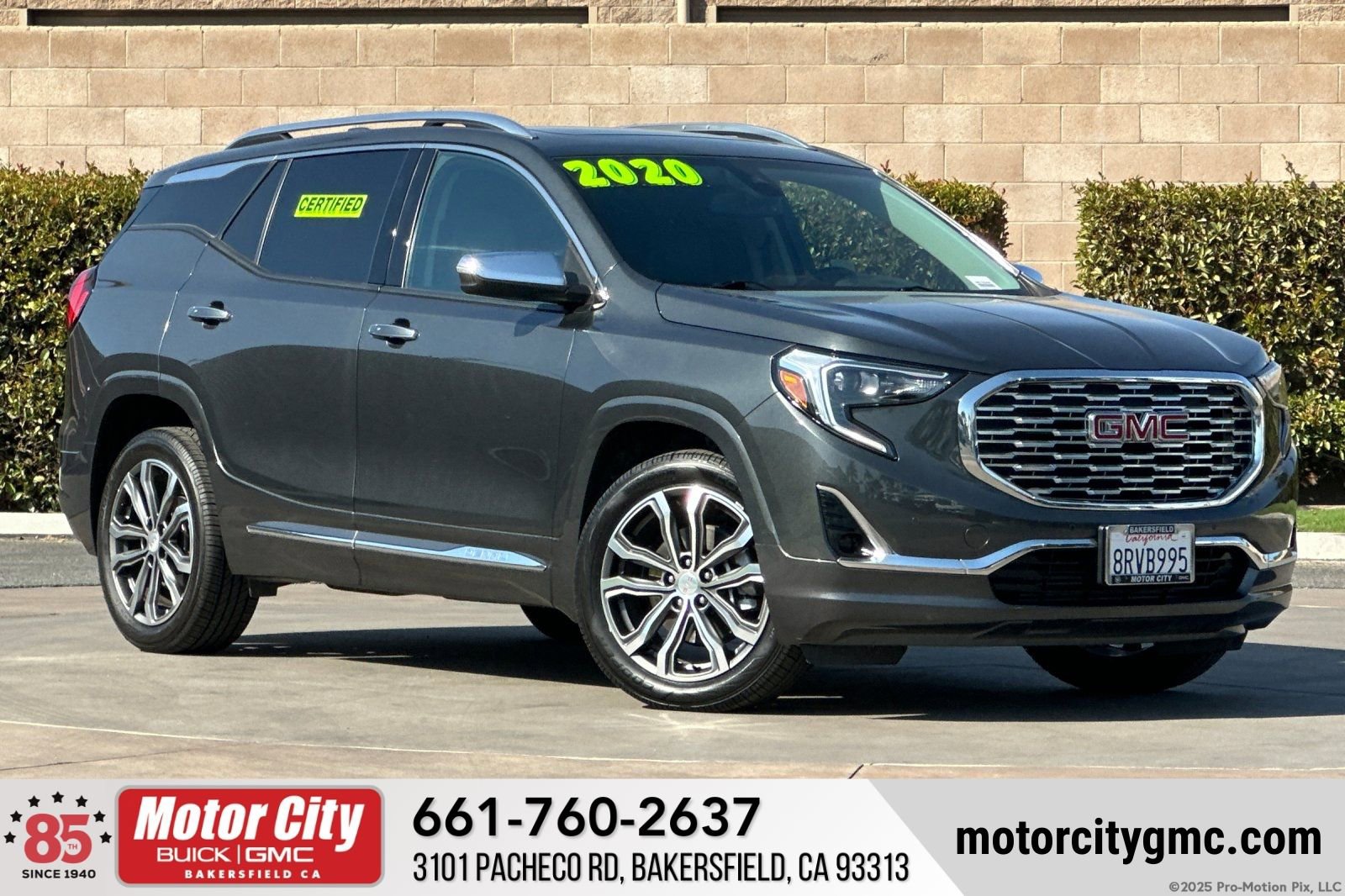 Used 2020 GMC Terrain Denali w/ LPO, Cargo Package