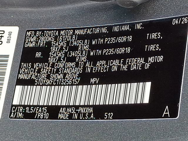 Used 2026 Toyota Sienna XLE AWD/4WD image 25