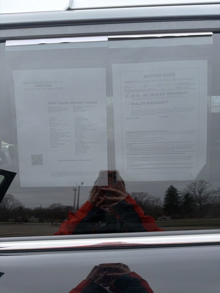 Used 2016 Toyota 4Runner Limited image 20